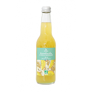 Atika - Kombucha citron gingembre 33cl x12