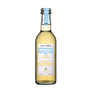 Infusion glacée pêche verveine ALAIN MILLIAT BIO 25cl x15