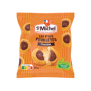 Petits feuilletés chocolat Saint-Michel 80g x30