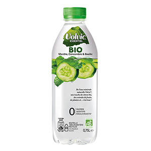 Infusion Volvic Concombre et Menthe Bio 75cl x6