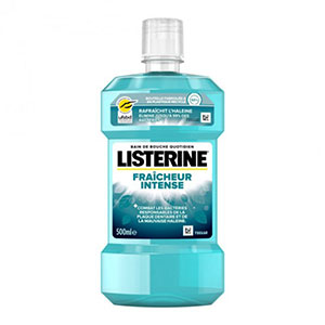 Bain de bouche LISTERINE fraîcheur intense 500ml