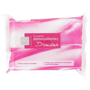 Lingettes démaquillantes x25