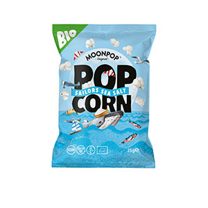 Popcorn sel de mer Bio Moonpop 25g x16 