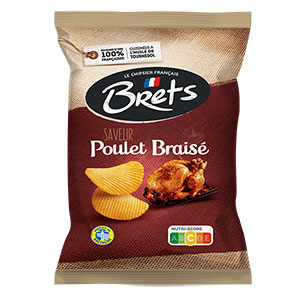 Chips poulet braisÃ© BRET'S 25g x32