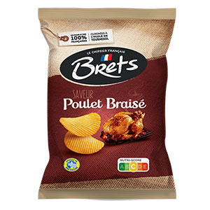 Chips poulet braisé BRET'S 25g x32