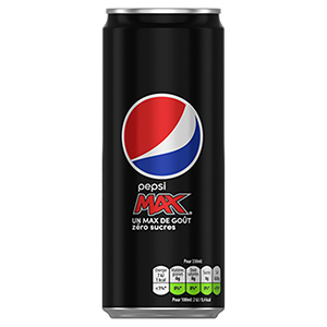 Pepsi zÃ©ro sucre slim 33cl x24
