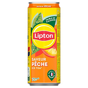 Lipton Ice Tea pÃªche Slim 33cl x24