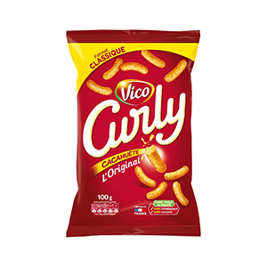 Sachet Curly arachide Vico100g