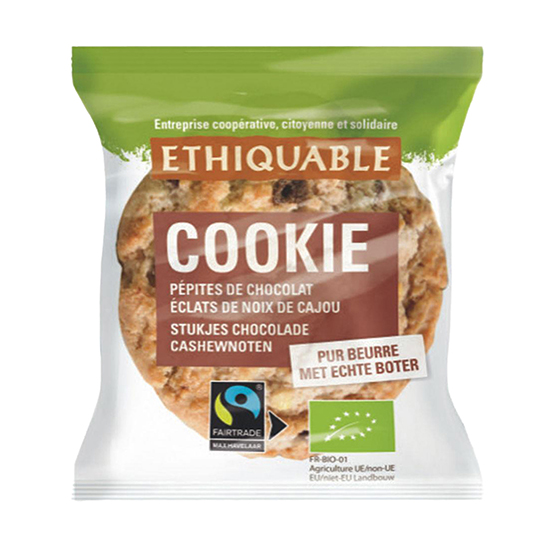 Cookie chocolat Bio Ethiquable x90 
