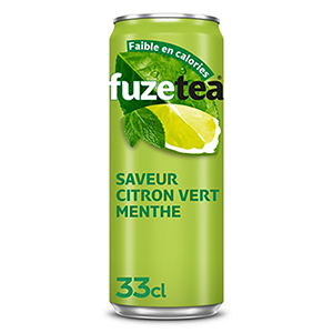 Fuze Tea Menthe Citron Vert 33cl x24