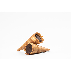Q D'Cones chocolat noir x10