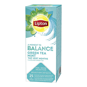 Thé vert menthe Feel Good Selection LIPTON - x25