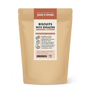 Biscuits Epeautre amande citron - JAT - 1kg