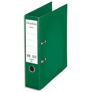 Lot de 10 classeurs vert - ESSELTE