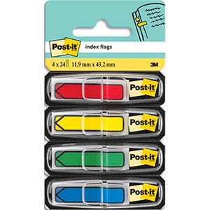 Etui 4 marque-pages flèche - POST-IT 