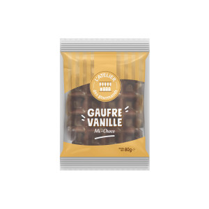 Gaufre vanille mi-choco 80g - x30