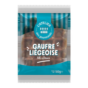 Gaufre Liégeoise mi-choco 100g - x24