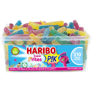 HARIBO SUPER FRITES PIK BOITE - 1.2 KG