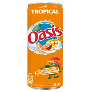 Oasis tropical 33cl x 24