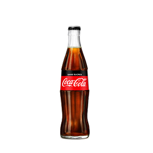 Coca-Cola Zéro verre consigné 33cl x 24