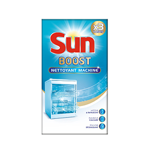 Paquet de 3 nettoyants Sun pour lave-vaisselle