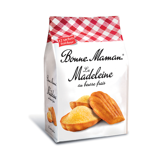 12 madeleines pur beurre Bonne Maman de 25g - Achat pas cher