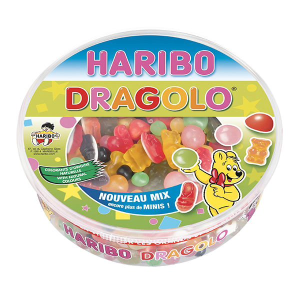 HARIBO World mix assortiment de bonbons boite 750g pas cher 