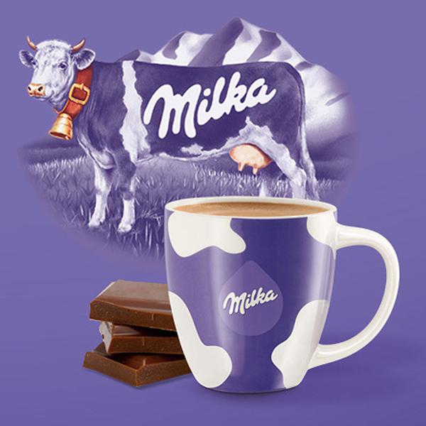 8 T DISCS Milka saveur chocolat chaud - Achat pas cher