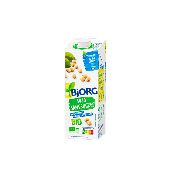 Lait Soja Nature Bio Bjorg 1L - Achat pas cher