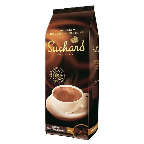 100 sachets individuels pour chocolat chaud bio Monbana