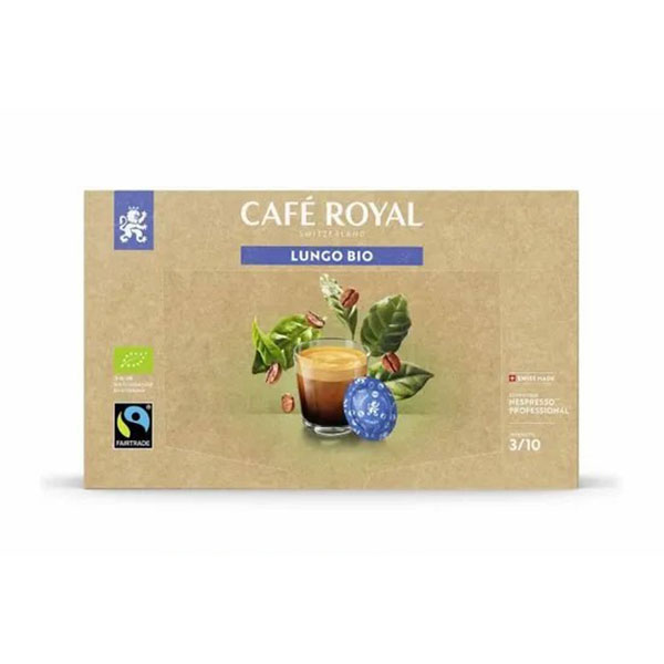 Café Royal Espresso Forte BIO - 50 Capsules pour Nespresso Pro à