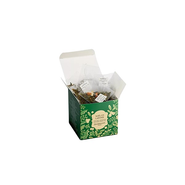 Boite de 25 sachets de thé vert Noël en Laponie - DAMMANN