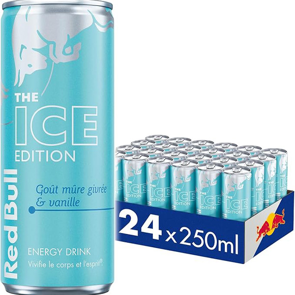 RED BULL Mûre vanille - 25cl x24