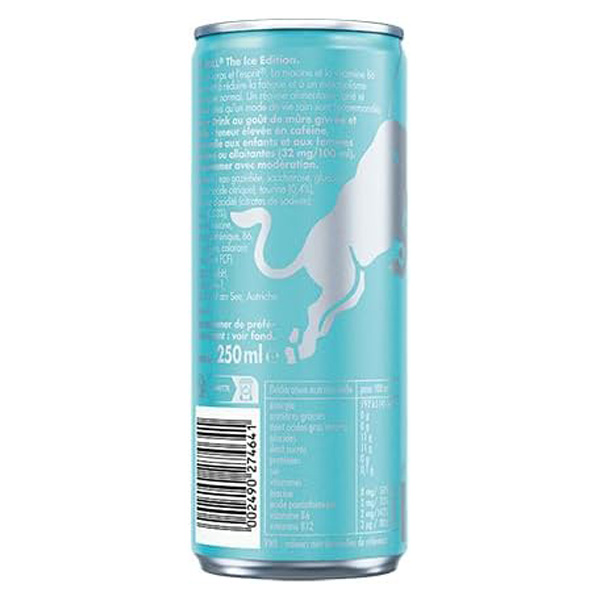 RED BULL Mûre vanille - 25cl x24
