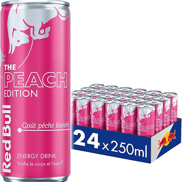RED BULL Pêche blanche 25clx24