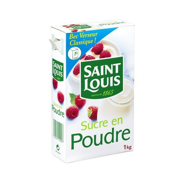 Sucre en poudre, Saint Louis (1 kg)  La Belle Vie : Courses en Ligne -  Livraison à Domicile